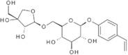p-Vinylphenyl O-[b-D-apiofuranosyl-(1-6)]-b-D-glucopyranoside
