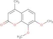 7,8-Dimethoxy-4-methylchromen-2-one