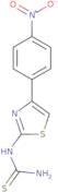 amino((4-(4-nitrophenyl)(2,5-thiazolyl))amino)methane-1-thione