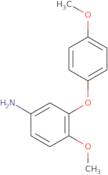 4-Methoxy-3-(4-methoxyphenoxy)aniline