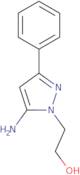 2-(5-Amino-3-phenylpyrazol-1-yl)ethanol