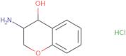 3-Amino-3,4-dihydro-2H-1-benzopyran-4-ol hydrochloride
