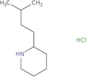 2-(3-Methylbutyl)piperidine hydrochloride