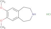 7,8-Dimethoxy-2,3,4,5-tetrahydro-1H-3-benzazepine hydrochloride