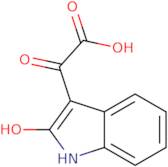 2-Hydroxy-2-(2-oxo-1H-indol-3-ylidene)acetic acid