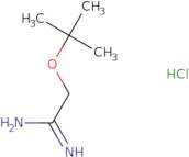 2-(tert-Butoxy)ethanimidamide hydrochloride