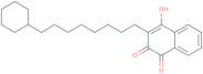 2-(8-Cyclohexyloctyl)-3-hydroxy-1,4-dihydronaphthalene-1,4-dione