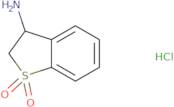 2,3-Dihydro-benzo[b]thiophen-3-amine 1,1-dioxide hydrochloride