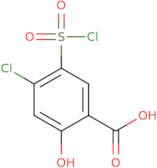 4-Chloro-5-(chlorosulfonyl)-2-hydroxybenzoic acid