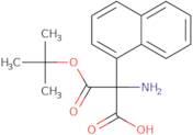 (N-BOC-Amino)(naphthalen-1-yl)acetic acid