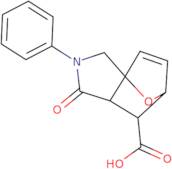 1-Oxo-2-phenyl-1,2,3,6,7,7a-hexahydro-3a,6-epoxyisoindole-7-carboxylic acid