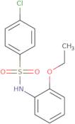 4-Chloro-N-(2-ethoxyphenyl)benzene-1-sulfonamide