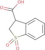 1,1-Dioxo-2,3-dihydro-1λ6-benzothiophene-3-carboxylic acid