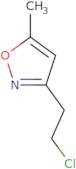 3-(2-Chloroethyl)-5-methyl-1,2-oxazole