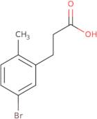 3-(5-Bromo-2-methylphenyl)propanoic acid