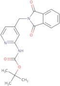 2-[[2-(Boc-amino)-4-pyridyl]methyl]isoindoline-1,3-dione