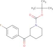 tert-Butyl 3-(4-fluorobenzoyl)piperidine-1-carboxylate