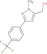 (1-Methyl-3-(4-(trifluoromethyl)phenyl)-1H-pyrazol-5-yl)methanol