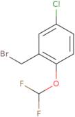 2-(Bromomethyl)-4-chloro-1-(difluoromethoxy)benzene