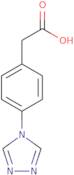 2-[4-(4H-1,2,4-Triazol-4-yl)phenyl]acetic acid