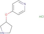 4-[(3R)-Pyrrolidin-3-yloxy]pyridine hydrochloride