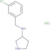 (3-Chloro-benzyl)-(S)-pyrrolidin-3-yl-amine hydrochloride