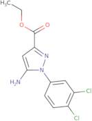 Ethyl 5-amino-1-(3,4-dichlorophenyl)-1H-pyrazole-3-carboxylate