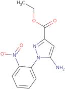 Ethyl 5-amino-1-(2-nitrophenyl)-1H-pyrazole-3-carboxylate