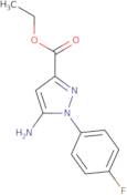 Ethyl 5-amino-1-(4-fluorophenyl)-1H-pyrazole-3-carboxylate