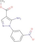 Methyl 5-amino-1-(3-nitrophenyl)-1H-pyrazole-4-carboxylate