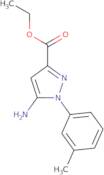 Ethyl 5-amino-1-(3-methylphenyl)-1H-pyrazole-3-carboxylate