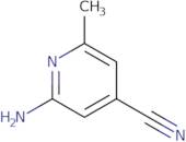 2-Amino-6-methylpyridine-4-carbonitrile