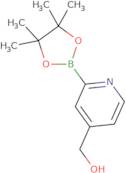 (2-(4,4,5,5-Tetramethyl-1,3,2-dioxaborolan-2-yl)pyridin-4-yl)methanol