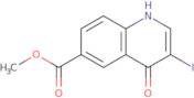 3-Iodo-4-oxo-1,4-dihydro-quinoline-6-carboxylic acid methyl ester