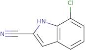 7-Chloro-1H-indole-2-carbonitrile