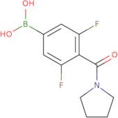 3,5-Difluoro-4-(1-pyrrolidinylcarbonyl)phenylboronic acid