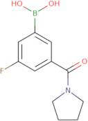 3-Fluoro-5-(1-pyrrolidinylcarbonyl)benzeneboronic acid