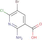 2-Amino-5-bromo-6-chloropyridine-3-carboxylic acid