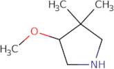 4-Methoxy-3,3-dimethylpyrrolidine