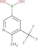 (6-Methyl-5-(trifluoromethyl)pyridin-3-yl)boronic acid