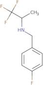 [(4-Fluorophenyl)methyl][(2S)-1,1,1-trifluoropropan-2-yl]amine