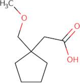 2-[1-(Methoxymethyl)cyclopentyl]acetic acid