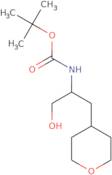 tert-Butyl N-[1-hydroxy-3-(oxan-4-yl)propan-2-yl]carbamate