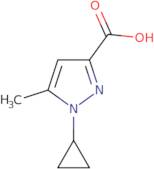 1-Cyclopropyl-5-methyl-1H-pyrazole-3-carboxylic acid