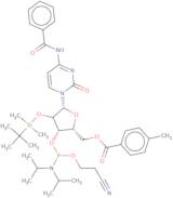 N4-Benzoyl-2'-O-tert-butyldimethylsilyl-5'-O-toluoylcytidine 3'-CE phosphoramidite