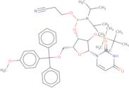 2'-O-tert-Butyldimethylsilyl-5'-O-MMT-uridine 3'-CE phosphoramidite