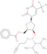 5'-O-Benzoyl-D3-thymidine 3'-CE phosphoramidite