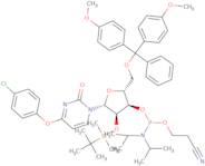 2'-O-tert-Butyldimethylsilyl-O4-(4-chlorophenyl)-5'-O-DMT-uridine 3'-CE-phosphoramidite