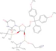 2'-O-tert-Butyldimethylsilyl-5'-O-DMT-uridine 3'-CE phosphoramidite