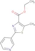 Ethyl 5-methyl-2-pyridin-3-yl-1,3-thiazole-4-carboxylate